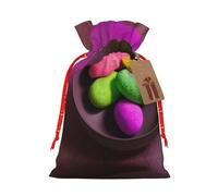 Bolsas de regalo de arpillera con cordón para meditación de yoga, para Navidad, cumpleaños y celebraciones de aniversario