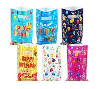Bolsas de Regalo de Happy Birthday,Bolsa de Caramelos 30Pcs Caja de Bolsa de Papel para Los Favores de La Fiesta de Cumpleaños de La Navidad