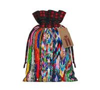 Bolsas de regalo de Navidad, bolsas de Navidad reutilizables para regalos, bolsas de regalo de Navidad, bolsa de fiesta de Navidad, a granel, origami, multicolor, grúas de papel