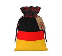 Bolsas de regalo de Navidad, bolsas de Navidad reutilizables para regalos, bolsas de regalo de Navidad, bolsa de fiesta de Navidad, bandera de Alemania a granel