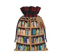 Bolsas de regalo de Navidad,Bolsas de Navidad reutilizables para regalos,Bolsas de regalo de Navidad Bolsa de fiesta de Navidad Librería a granel Librería