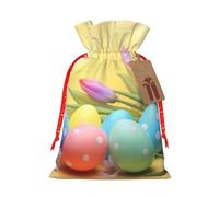 Bolsas de regalo de Navidad, bolsas de regalo de Navidad, bolsas de Navidad reutilizables para regalos de abril de Pascua, bolsas de regalo con etiquetas, suministros de fiesta, M