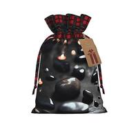 Bolsas de regalo de Navidad con diseño de corazón misterioso, incluye etiqueta de regalo, ideal para regalos, fiestas y celebraciones