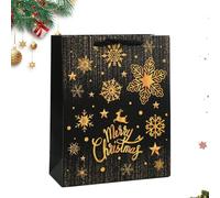 Bolsas de regalo de Navidad - Navidad plegables reutilizables regalos para fiestas | Bolsas Tote para compras festivas - Para dulces chocolate joyas niños adolescentes adultos fiesta compras viaje Ann
