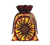 Bolsas de regalo de Navidad Turning the Flame, incluye etiqueta de regalo, ideales para regalos, fiestas y celebraciones, bolsas de Navidad