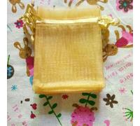 Bolsas de Regalo de Organza, Bolsas de Regalo de N 100 unids/lote bolsas de Organza doradas 7x9 9x12 10x15 13x18 15x20 cm bolsas con cordón for regalo de boda y bolsas de joyería(13x18cm)