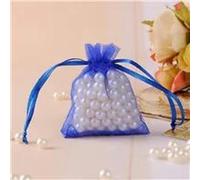 Bolsas de Regalo de Organza, Bolsas de Regalo de N Bolsas de bolsitas de Organza 5X7CM 100 unids/lote, bolsas pequeñas de joyería con cordón de colores mezclados al azar for anillos, embalaje de colla