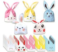 Bolsas de Regalo de Pascua, 30 Bolsas para Dulces Galletas Confeti y Regalos. Tamaño pequeño -30 piezas