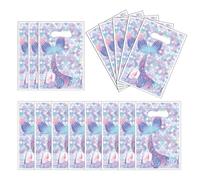 Bolsas de Regalo de Sirena,Bolsa de Caramelos 20Pcs Caja de Bolsa de Papel para Los Favores de La Fiesta de Cumpleaños de La Navidad