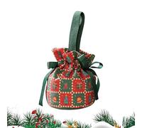Bolsas de regalo de vacaciones, bolsas de regalo de Navidad para dulces, pabellón de tratamiento para la fiesta en clase promueve a adultos llenos de rellenos de vacaciones o intercambios de cadáver