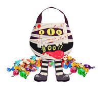 Bolsas de regalo festivas para celebraciones - Bolsas dulces de Halloween | Bolsa de regalo de tela ocupada para eventos escolares Rounds Shops minoristas Organizadores de la familia Reunión, e, Se