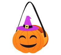 Bolsas De Regalo No Tejidas,Bolsa De Dulces De Calabaza - Bolsas de regalos de calabaza de truco trato no tejidas,Bolsas reutilizables de Halloween para truco trato, suministros para recuerdos de