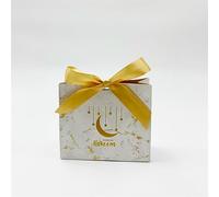 Bolsas de regalo para regalos de felicidad, Ramadán, Eid Mubarak, cajas de regalo, caja de caramelos, recuerdos de fiesta, chocolates Eid Mubarak, cajas de galletas, bolsas de fiesta para fiestas