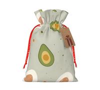 Bolsas de regalo reutilizables con cordón de huevo y aguacate para cumpleaños, bodas, regalos de fiesta y regalos festivos
