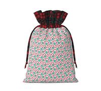 Bolsas de regalo reutilizables con estampado de sandía de frutas, bolsas festivas con cordón, aniversarios, recuerdos de boda