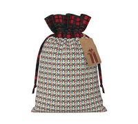 Bolsas de regalo reutilizables con estampado de ventaja de cerebro izquierdo y derecho, bolsas festivas con cordón, aniversarios, recuerdos de boda