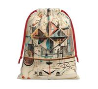 Bolsas de regalo reutilizables multiusos con impresión física, elegantes bolsas de regalo para mujeres, bolsas de regalo de Navidad