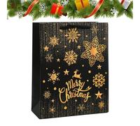 Bolsas De Regalos De Navidad | Portátil Y Reutilizable Para Navidad,Bolsas De Embalaje Regalos Festival - Para Dulces Chocolate Joyas Niños Adolescentes Adultos Fiesta Compras Viajes