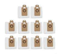 Bolsas de repuesto de uso extendido para Ultenic para T10 y para robot aspirador Elite, cambios menos frecuentes necesarios debido a la alta capacidad, paquete de 10 (10 unidades)