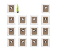 Bolsas De Repuesto For Aspiradoras Robot Eufy L60, L60 Hybrid, L60 SES Y L50z.(14 Bags 2 Brush)