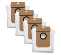 Bolsas de repuesto para aspiradora Conga 13090 Spin Revolute, filtración de 5 capas, tela no tejida, gran capacidad, paquete de 4 o 10 (10 unidades)