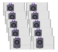 Bolsas de repuesto para aspiradora Narval para Freo X10 Pro / YJCC027, estación base de aspiradora, soporta hasta 40 días entre vaciado (paquete de 10)