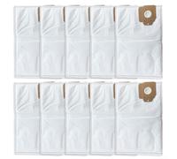 Bolsas de repuesto para aspiradora para modelos CV30/1 y CV38/2, paquete de 10 bolsas de polvo no tejidas, compatibles con aspiradoras Kärcher húmedas/secas, uso doméstico y de mascotas