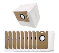 Bolsas de repuesto para aspiradora Teendow D10S D10S MAX con ajuste seguro y filtración mejorada para capturar polvo fino y desechos para un espacio de vida más saludable, paquete de 4/10 (paquete de