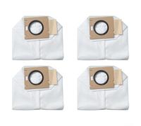 Bolsas de repuesto para aspiradora UWANT V500 - Bolsas de polvo de gran capacidad de 3.5 L con alta filtración - Compatible con estación de vaciado automático - Paquete de 10 (4 unidades)