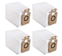 Bolsas de repuesto para Cecotec para Conga 5500 para estación de huracanes para FLEX/Pet para piezas de aspiradora FLEX, accesorios de telas no tejidas, bolsas de aspiradora (paquete de 4)