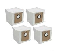 Bolsas de repuesto para Conga 8490 y para aspiradoras robot domésticas Ultra Power que soportan la captura efectiva de partículas y un funcionamiento constante de vacío (paquete de 4)