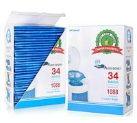 Bolsas de repuesto para cubeta de pañales, 100% olor a bloqueo totalmente compatible con sistema de eliminación de brazos y martillo, 34 bolsas, 1020 unidades