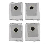 Bolsas de repuesto para mini robot aspirador compatibles con ECOVACS para Deebot con contención segura y capacidad de 3.5 litros, paquete de 4/10 (paquete de 4)