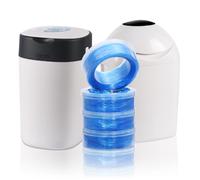 Bolsas de repuesto para pañales de bebé de 40M para Tommee Tippee, para cubos de pañales Sangenic, bolsas de repuesto de plástico de basura degradables old moder