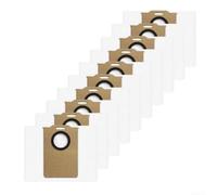 Bolsas de repuesto para robot limpiador Midea VCR S6 Plus diseñadas con filtración avanzada y tela para asegurar el polvo dentro de la bolsa (paquete de 10)