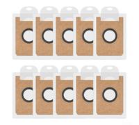 Bolsas de repuesto para Ultenic para T10 4/10/20 con 4 capas de filtración para una captura eficaz del polvo y fácil reemplazo (paquete de 10)