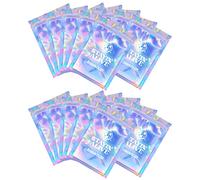 Bolsas de resaca - 20 bolsas holográficas (5 x 7 pulgadas) suministros de despedida de soltera última fiesta de discoteca impresos