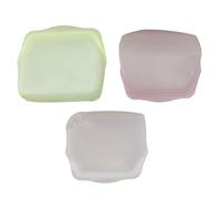 Bolsas de silicona para conservación de alimentos, resistencia a la temperatura para cocinar, hornear, congelar bolsas de sellado de silicona