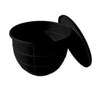 Bolsas de silicona para hornear - Inserto protector para tazón de licuadora, tapa de mezcla de 25,4 cm con junta, juego de mangas reutilizables con asa, tema de gadget culinario, suministros