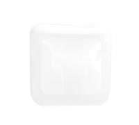 Bolsas de silicona reutilizables y BPA free, para almacenar, cocinar, congelar y viajar aprobadas por la FDA color blanco transparente