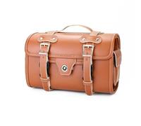 Bolsas De Sillín Compatible Con Bobber Universal Motocicleta Marrón Alforja Bolsa De Herramientas Bolsa De Equipaje De Viaje Trasera Caja De Herramientas Bolsa Alforja Estuche Bolsa Equipaje