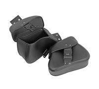 Bolsas De Sillín Motocicleta para Kawasaki para Suzuki para Yamaha Alforjas Universales Motocicleta Bolsas Almacenamiento Herramientas Laterales Cuero PU