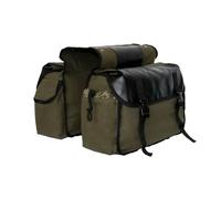 Bolsas De Sillín Motocicleta para Shadow para Suzuki Dr 650 Alforjas Motocicleta Bolsas Equipaje Bolsa Almacenamiento Lona Impermeable(Verde)