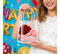 Bolsas De Sorpresas Para - Transparente Impermeable Portátil | Bolsas Para De Cumpleaños | para Boda Cumpleaños Pascua Vacaciones Negocio Minorista Dulces Galletas Comida Niños