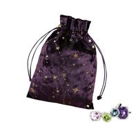 Bolsas de tarot con cordón, bolsa de almacenamiento y bolsa de tarot con cordón, exquisitas bolsas de joyería de cartas Oracle, multifuncionales, para runas, cartas de oráculo, para entusiastas del