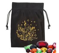 Bolsas de Tarot con Cordón, Bolsa de Tarot con Cordón | Bolsa de almacenamiento de terciopelo con cordón - Portatarjetas del Tarot, Tarot & Dados Bolsos multifunción, Oracle Cards, Accesorios de Tarot
