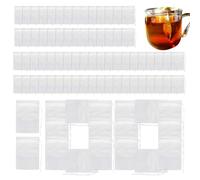 Bolsas de té vacías para té suelto - Bolsas de té no tejidas con cordón, bolsas de té no tejidas con cordón para té suelto | Bolsa transpirable para decocción de medicina hecha de malla fina, bolsa de