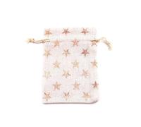 Bolsas de tela con cordón 10 unids/lote bolsas de algodón de Navidad 10x14 13x18cm muslin Candy Gifts joyas bolsas de embalaje bolsas de regalo con cordón bolsa de regalo y bolsa de yute bolsas de