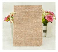 Bolsas de tela con cordón, 2. 0 unidades. Bolsas de lino con cordón, mezcla de algodón, paquetes de colores para embalaje, regalos, bodas, fiestas, Navidad, caramelos (5 tamaños), bolsas de yute con