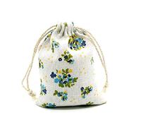 Bolsas de tela con cordón, 20 piezas/lote bolsas de algodón de lino 8 x 10 9 x 12 cm pequeñas fiestas favoritas colgantes nueces joyería embalaje bolsas muselina cordón bolsa regalo bolsa regalo bolsa